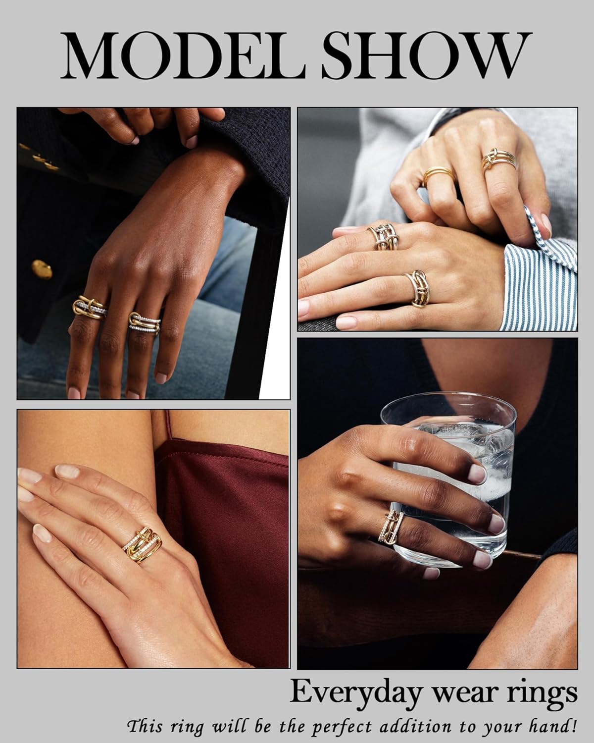 Elegant Stackable Ring Set™