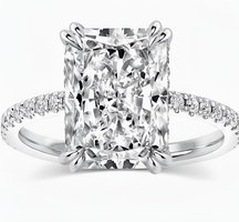 Zara - 4.4 Carat Radiant Ring