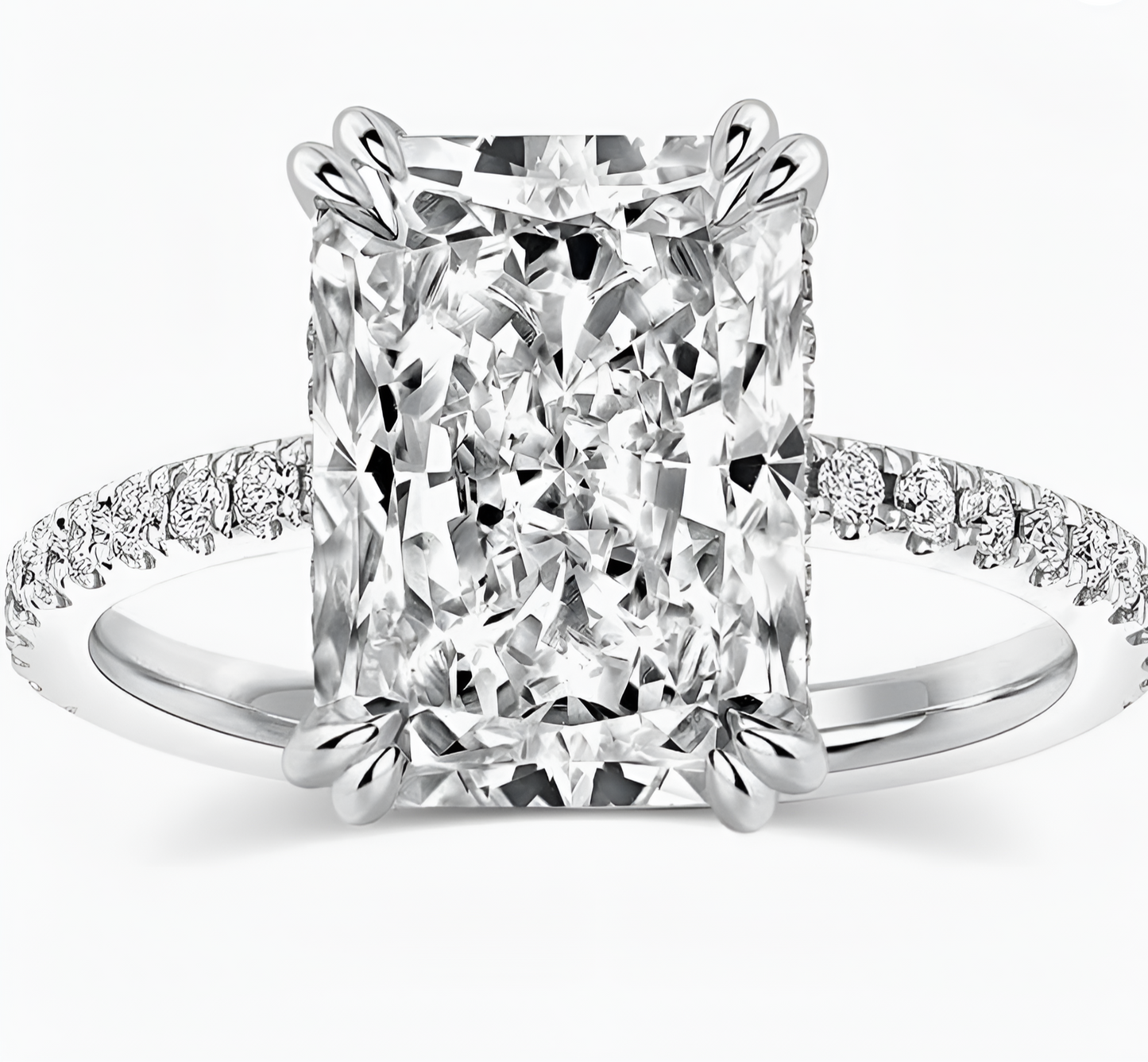 Zara - 4.4 Carat Radiant Ring