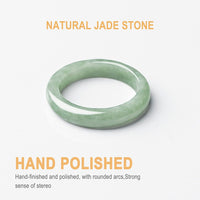 A Grade Natural Jade Band Ring™