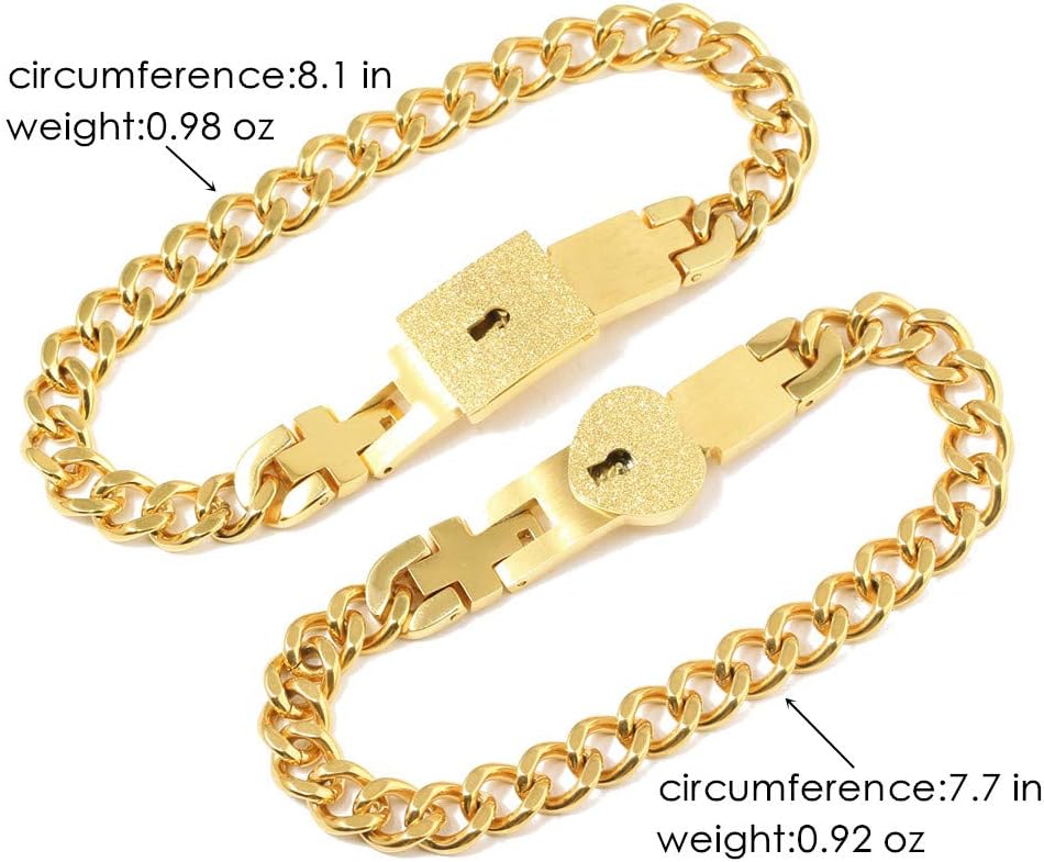 Lock & Key Couples Bracelets