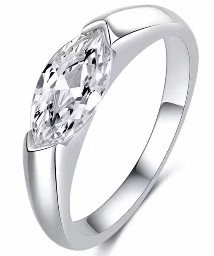 1 CT Marquise Ring