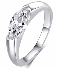 1 CT Marquise Ring