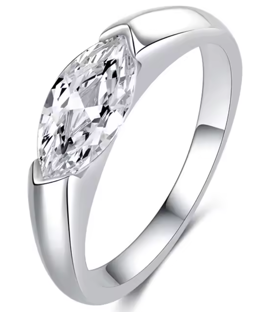 1 CT Marquise Ring